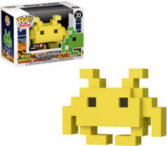 POP! 8-Bit: Space Invaders - Medium Invader (Yellow Gamestop Exclusive) #33